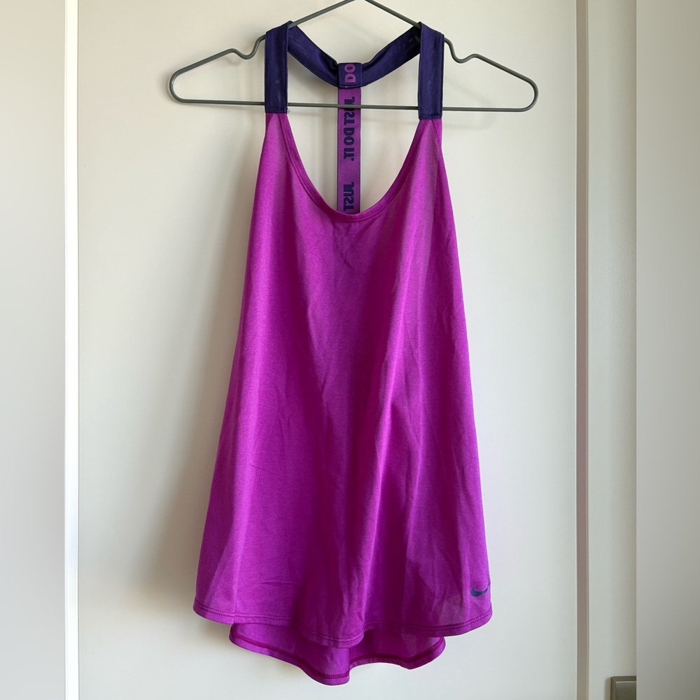 Purple Nike workout tank. Size small.